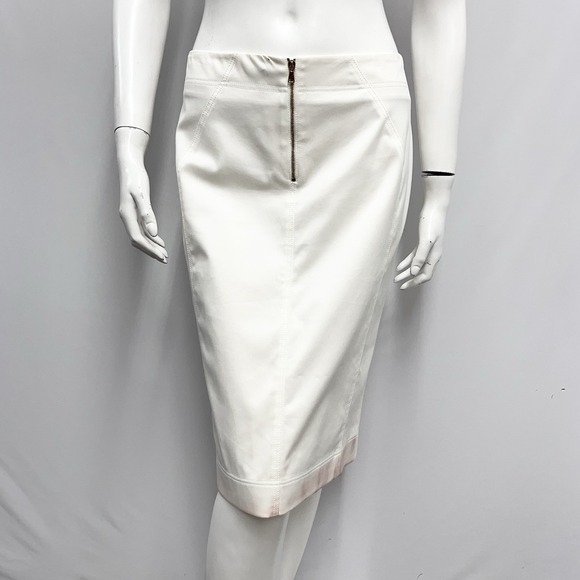 Tom Ford Skirt White Needs TLC Needs To Be Dyed Size 44 - Picture 1 of 13